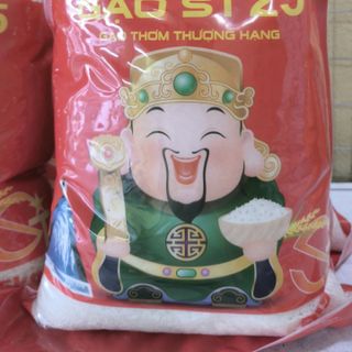 Gạo ST25 Sóc Trăng Lúa Tôm Ông Địa