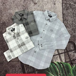 áo sơ mi jean wash giãn