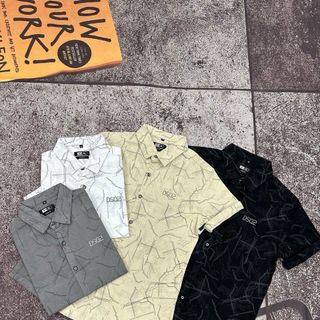 áo sơ mi jean wash giãn