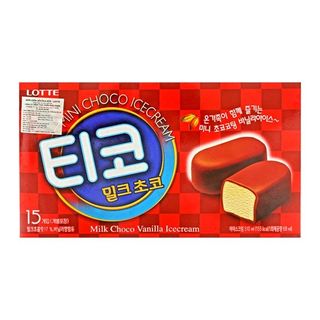 Kem Viên Tico Socola Sữa Lotte Đỏ