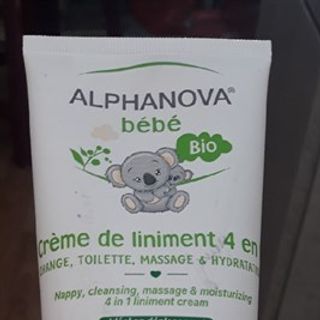 Kem Dưỡng đa năng hữu cơ Alphanova bé bé Cream De Liniment 4in1 200ml