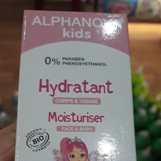 Kem Dưỡng mặt và cơ thể hữu cơ cho bé gái Alphanonva Kid Hidratante 50ml .