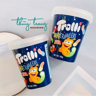 Kẹo dẻo sâu đường Trolli Brite Crawlers 160g