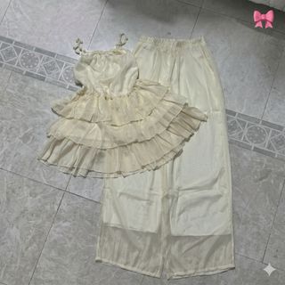 SIÊU PHẨM SET 2 DÂY NGỌC TRAI QUẦN SUÔNG - CHUẨN THẦN THÁI TIỂU THƯ