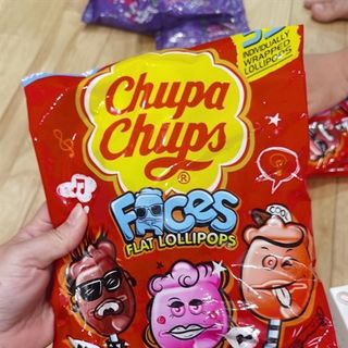 Kẹo Chupa Face Flat Lolliiops 210g