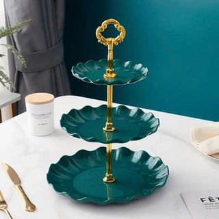 KHAY ĐỰNG BÁNH KẸO 3 TẦNG DECOR