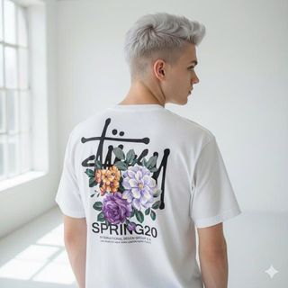 Áo thun cotton 100% form oversize phù hợp cả nam lẫn nữ, định lượng 250gms chất dày dặn không xù không co rút không phai màu
