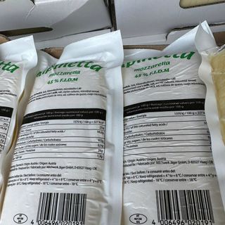 Phô mai Mozzarella Alpinetta 1,5 - Thùng 7,5kg
