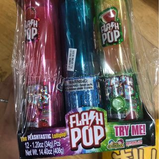 Kẹo đèn son môi Flash Pop 34g