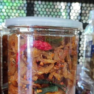 Cá cơm rim lá chanh 250g