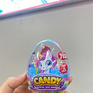 Kẹo Trứng Đồ Chơi HOVI Crystal Egg Dipper 30g