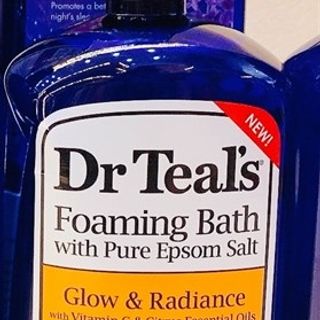 SỮA TẮM TẠO BỌT DR TEALS FOAMING BATH GLOW & RADIANCE 1L