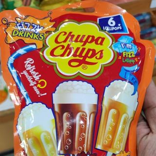 Kẹo Chupa Chups Fizzy Drinks 90g