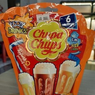 Kẹo Chupa Chups Fizzy Drinks 90g