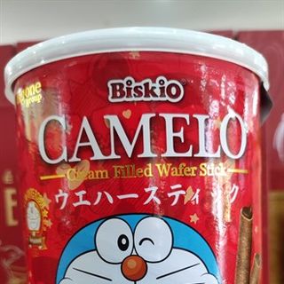 Bánh ống Doraemon Bisko Chocolate 135g