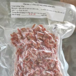Tôm khô sú sông size nhỏ 500g