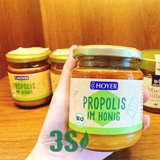 Mật Ong Keo Ong Hữu Cơ Cao Cấp Hoyer Propolis Im Honig 250g
