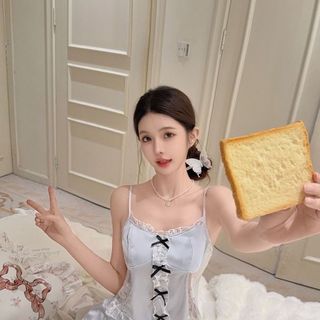 Đồ bộ hai dây lụa