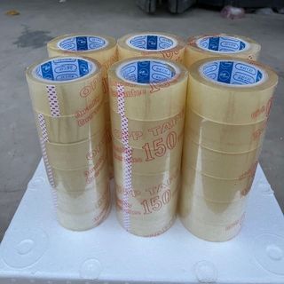 Băng keo/ Băng dính 2kg 200ya trong/đục