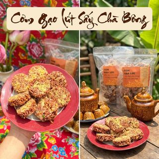🍘 CỐM GẠO LỨC CHÀ BÔNG 500G – GIÒN TAN, ĐẬM VỊ CỰC CUỐN