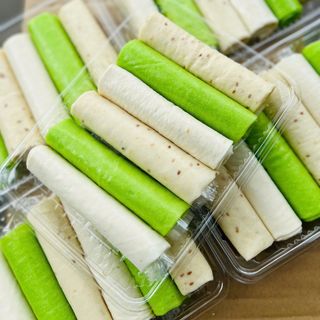 🎁 BÁNH PHỒNG SỮA MIX 3 VỊ – MÈ RANG, SỮA, LÁ DỨA SIÊU HẤP DẪN