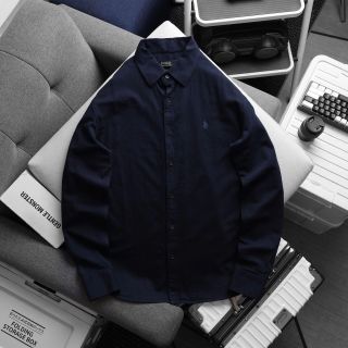 Sơ mi nam LINEN POLO tay dài.    Fom chuẩn.  Chất vải linen tưng - mềm - ko pha.