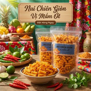 NUI CHIÊN MẮM ỚT – SNACK CHUẨN VỊ, NHÂM NHI CỰC ĐÃ 500G - WINNIE HOUSE