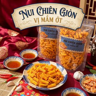 NUI CHIÊN MẮM ỚT – SNACK CHUẨN VỊ, NHÂM NHI CỰC ĐÃ 500G - WINNIE HOUSE