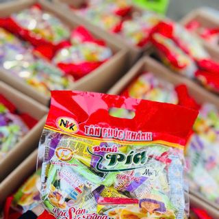 🥮 BÁNH PÍA MINI MIX 4 VỊ 500G – NGON ĐA VỊ, ĂN LÀ MÊ