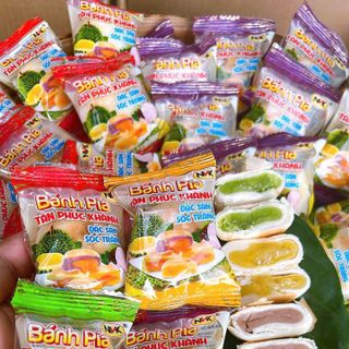 🥮 BÁNH PÍA MINI MIX 4 VỊ 500G – NGON ĐA VỊ, ĂN LÀ MÊ