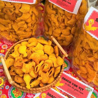 🦆 SNACK CON VỊT 500G – GIÒN RỤM, THƠM NGON