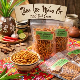 🌶️THÈO LÈO MẮM ỚT 500G – GIÒN RỤM, CAY MẶN CỰC CUỐN