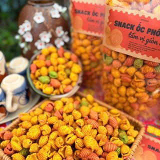 🧀SNACK ỐC PHÔ MAI 500G – GIÒN TAN, BÉO NGẬY CỰC CUỐN