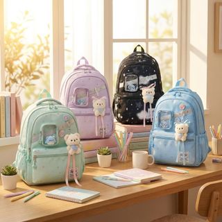 🎒 BALÔ THỜI TRANG NEW ARRIVAL A30210 – KÈM MÓC GẤU SIÊU XINH