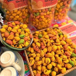 🧀SNACK ỐC PHÔ MAI 500G – GIÒN TAN, BÉO NGẬY CỰC CUỐN