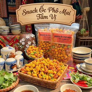 🧀SNACK ỐC PHÔ MAI 500G – GIÒN TAN, BÉO NGẬY CỰC CUỐN
