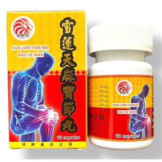 Viên uống Tuyết liên thiên ma bảo khớp hoàn hỗ trợ đau nhức xương khớp, nhức khớp gối, tê bì chân tay, đau mỏi lưng, cổ vai gáy, thoát vị đĩa đệm - Hộp 30 viên - Xuất xứ Malaysia - Mã số 1340