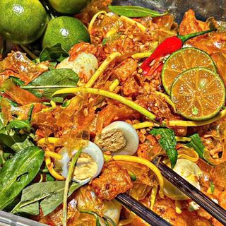 Bánh Tráng Sate Long An Tóp Mỡ Cực Cuốn Full Topping 500g