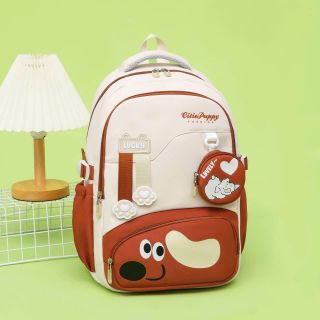 🎒 BALO A65405 – Cún Lucky Siêu Đáng Yêu, Hot Trend Kèm Ví Tròn Cực Xinh