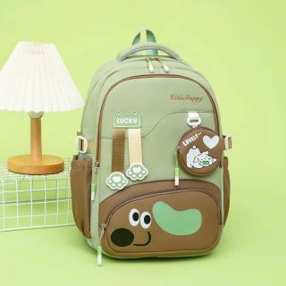 🎒 BALO A65405 – Cún Lucky Siêu Đáng Yêu, Hot Trend Kèm Ví Tròn Cực Xinh