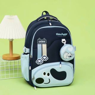 🎒 BALO A65405 – Cún Lucky Siêu Đáng Yêu, Hot Trend Kèm Ví Tròn Cực Xinh
