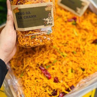 Khô Gà Lá Chanh Thơm Cay, Cực Cuốn Vị Giác 500g