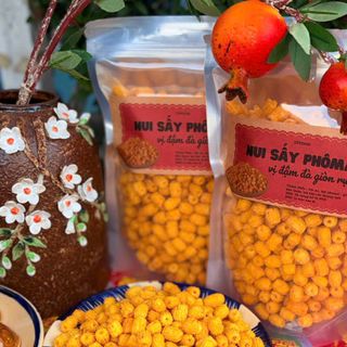 Nui Sấy Phô Mai Giòn Tan Béo Mặn, Cực Cuốn Khó Cưỡng 500g