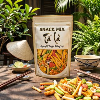 Snack Mix Tá Lả Đa Vị Giòn Rụm, Đổi Vị Liên Tục Cực Vui Miệng 500g