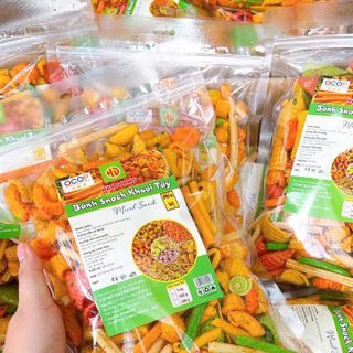Snack Mix Tá Lả Đa Vị Giòn Rụm, Đổi Vị Liên Tục Cực Vui Miệng 500g
