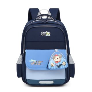 🎒 BALO TIỂU HỌC A9020 – Siêu Xinh Kèm Ví Gấu, Bé Nào Cũng Thích