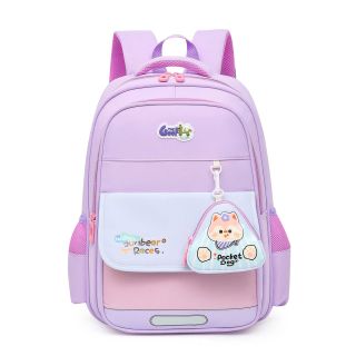 🎒 BALO TIỂU HỌC A9020 – Siêu Xinh Kèm Ví Gấu, Bé Nào Cũng Thích