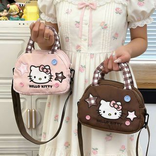 ✨ TÚI CHÉO HELLO KITTY QUAI CARO – Nhỏ Gọn Mà Cực Kỳ Tiện Lợi