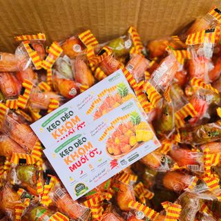 Kẹo Dẻo Khóm Muối Ớt Chua Ngọt Cực Cuốn 500g
