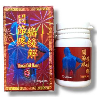 Viên uống Thoái cốt nang - Loại 30 viên - Hỗ trợ đau lưng, thấp khớp, tê liệt, đau khớp, tê nhức chân tay, viêm đa khớp, thoát vị đĩa đệm xuất xứ Malaysia - Mã số 1489